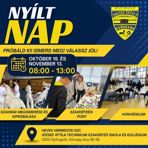 Nyíltnapjaink !